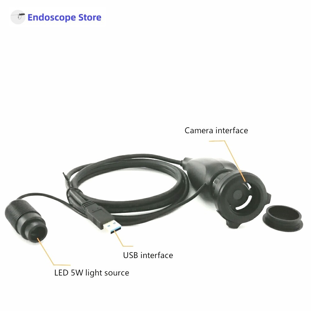 HD 1080P USB Endoscope Camera With LED Light Source ENT Examination Veterinary