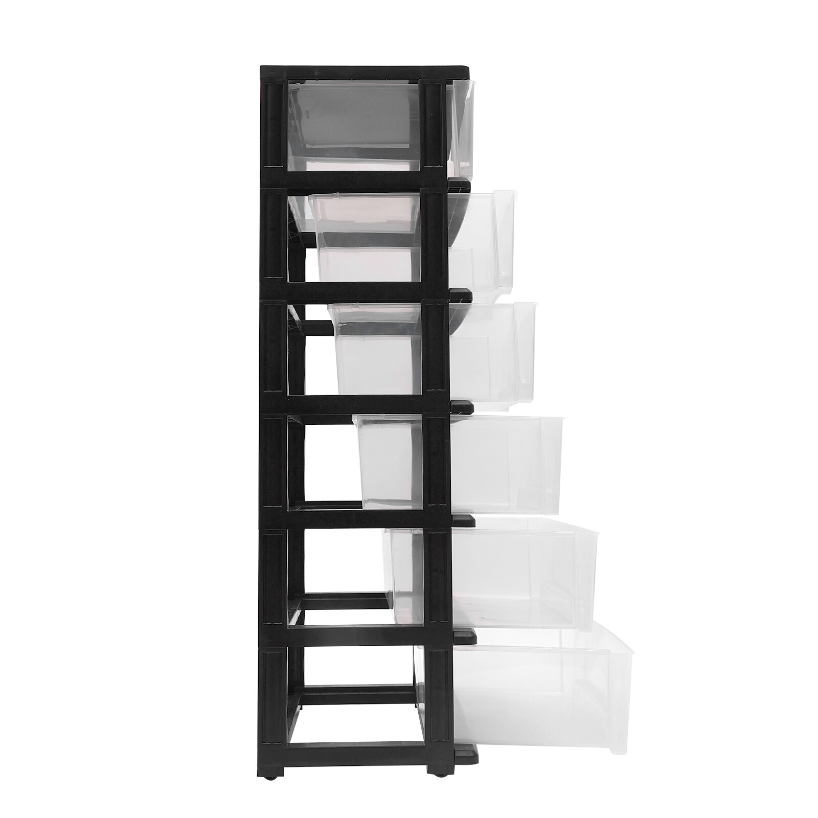 Drawer Cart Wide Tower 6-Drawer Dorm Storage Rolling Organizer For Office USA