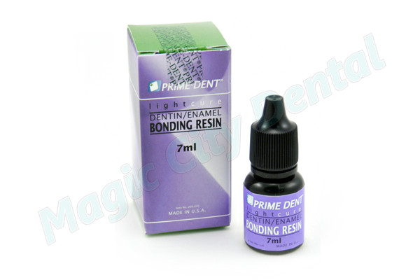 NEW PRIME-DENT Dental Light Cure Dentin Enamel Bonding Resin 7 mL Bottle USA