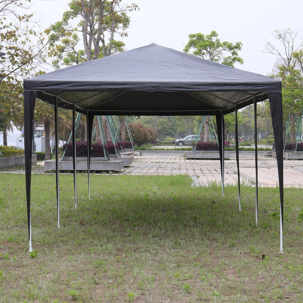 10'x 30' Canopy Tent Party Wedding Gazebo Waterproof With 8 Removable Walls