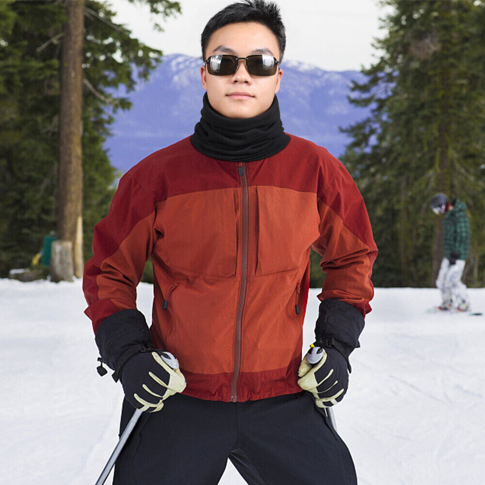 Winter Windproof Fleece Neck Warmer Gaiter Ski Face Mask Scarf for Cold Weather