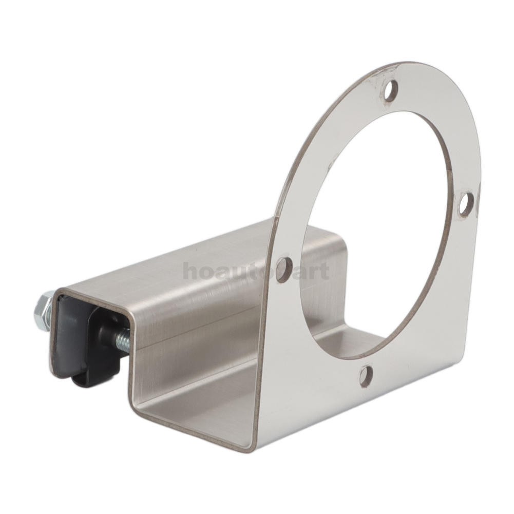 2 x 90* Downward Facing Frame Bracket Stainless For Watermelon Glass Lights LED