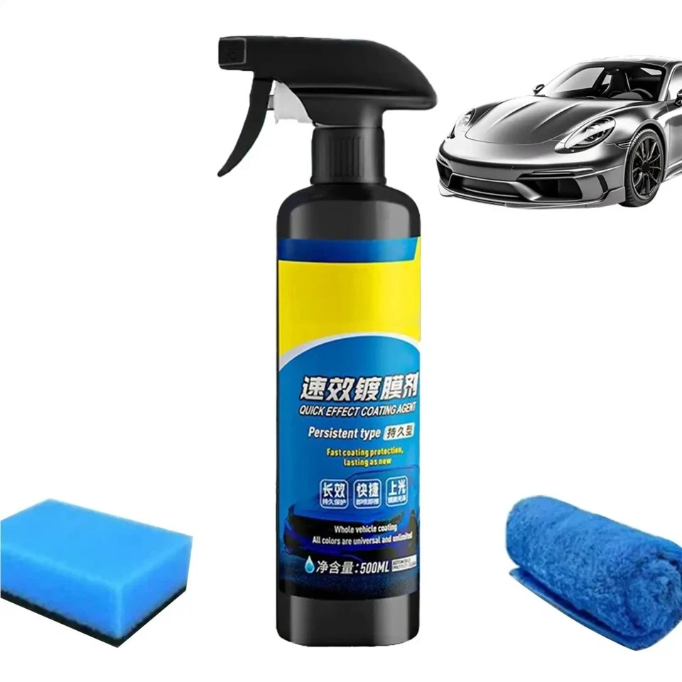 Car Coating Spray, Sopami Waterproof Layer Quick Effect Stains Agent 500ml USA**