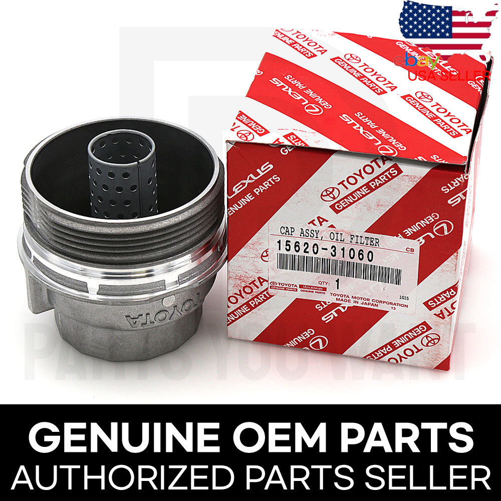 Genuine Toyota Lexus OEM Oil Filter Housing Cap Holder 15620-31060 / 1562031060