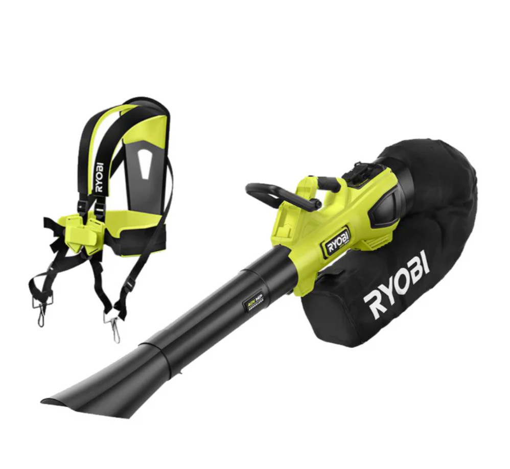 Ryobi 40V HP Brushless Blower/Vacuum/Mulcher 600 CF- Model RY404150 (Tool Only)