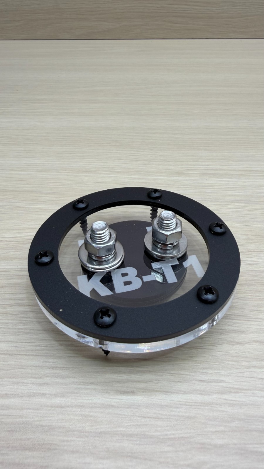 Round Subwoofer Speaker Box Terminal Cup Single Input KB-T1
