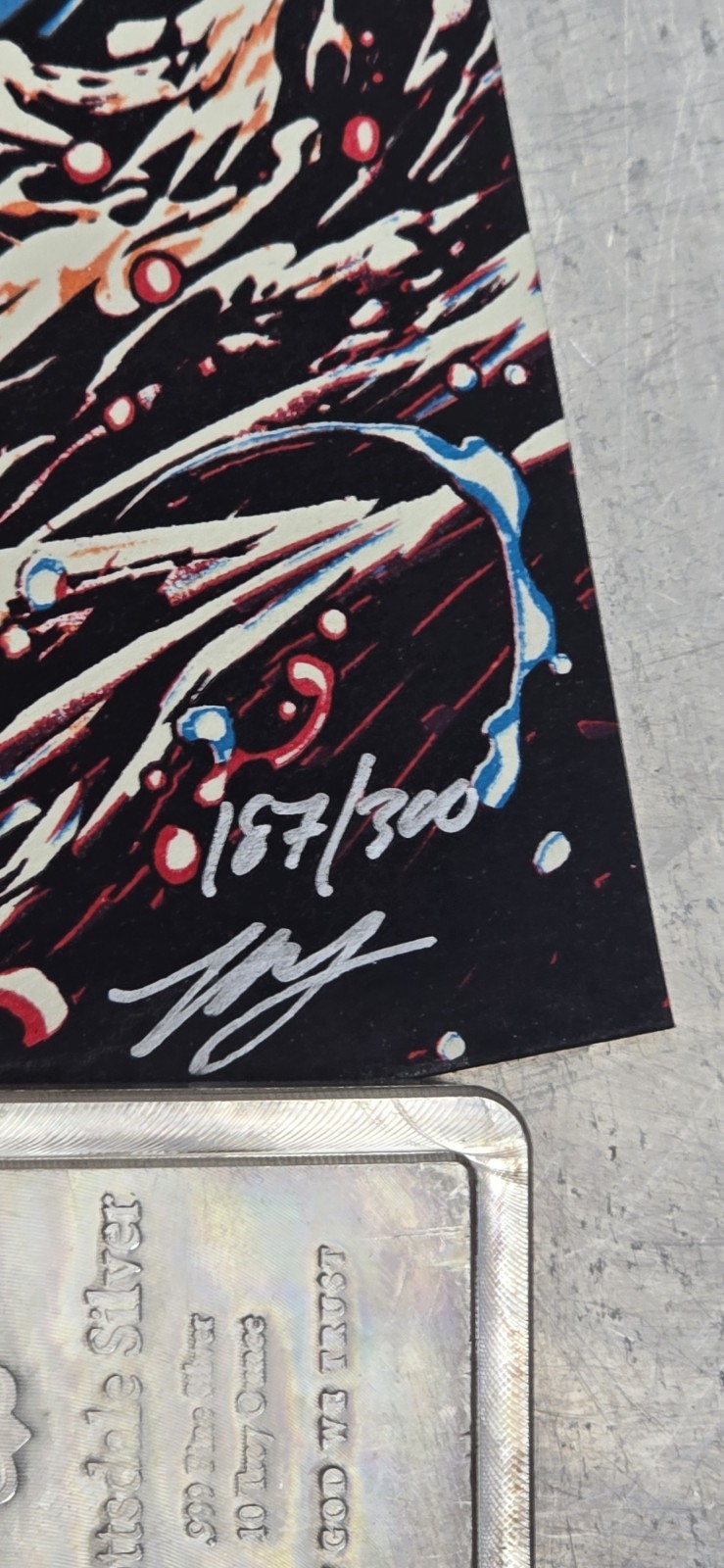 PRIMUS Signed Poster Boston MA Blue Hills Bank Pavilion 5-29-18 Miles Tsang