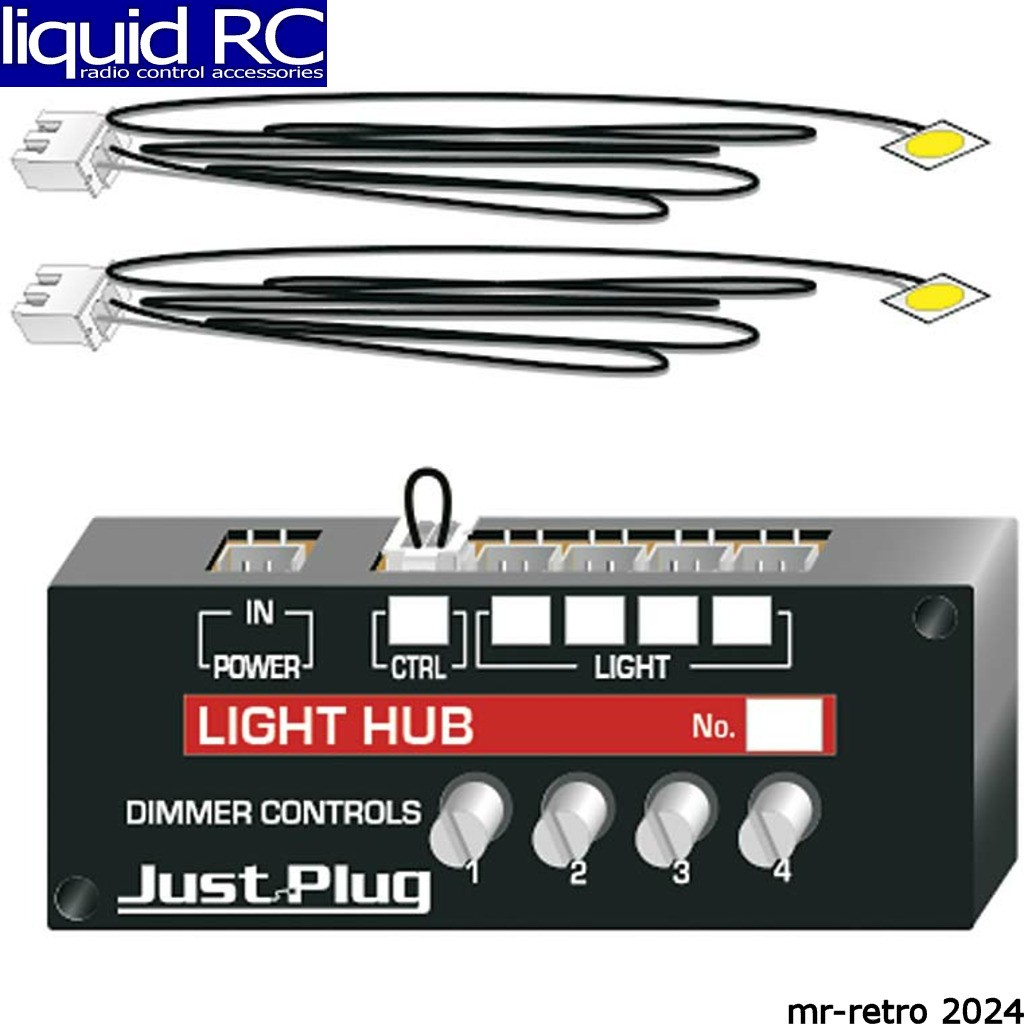 Woodland Scenics JP5700 Just Plug Lights/Hub Set Warm White
