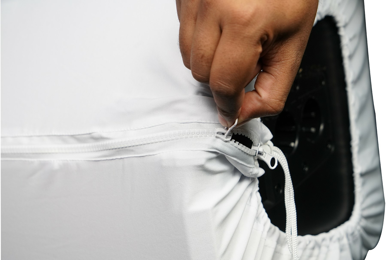 Rockville White 12" Slip Cover Scrim For QSC K12.2 PA DJ Speaker