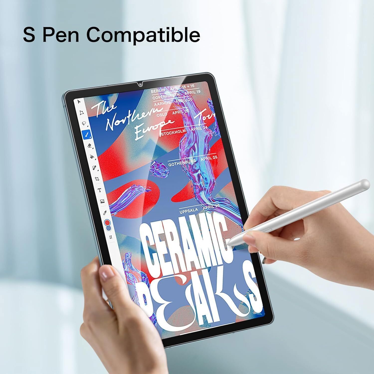 [2 Pack] Screen Protector for Samsung Galaxy Tab S6 Lite 10.4 Inch (2022/2020)