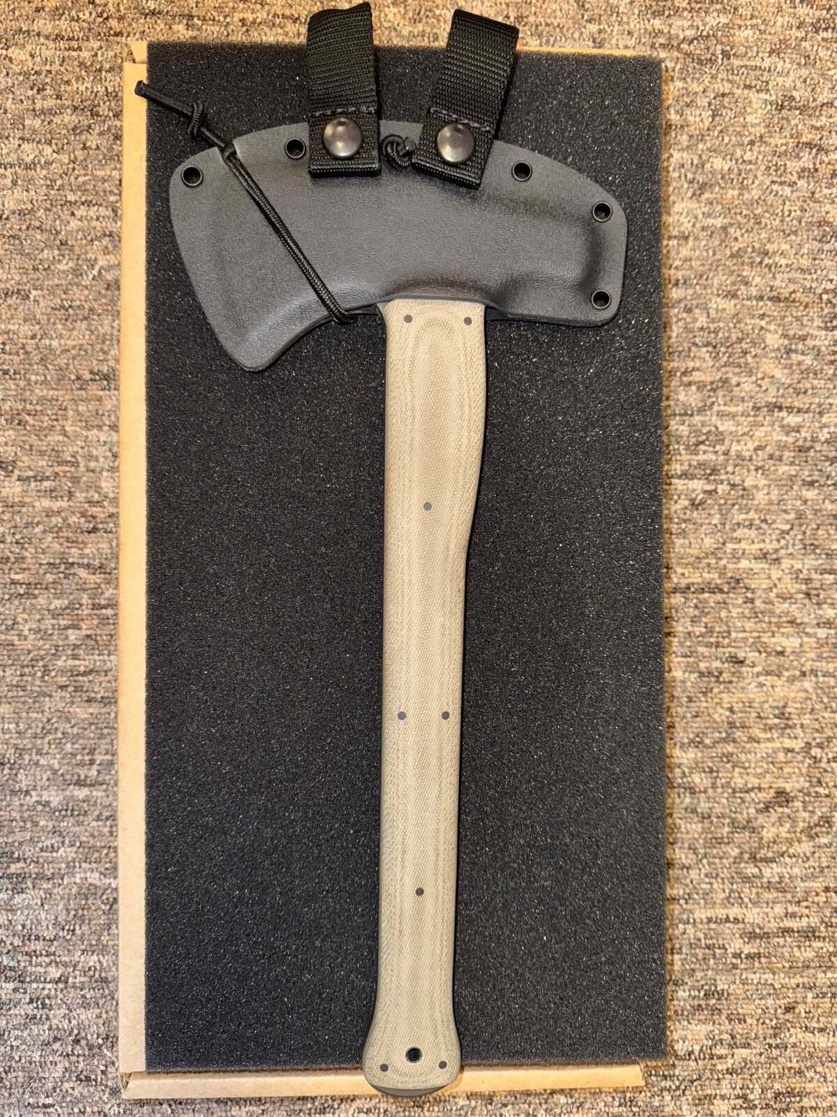 RARE Winkler Combat Hammer Axe TAD Edition OD Green