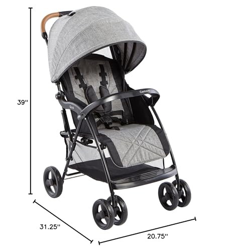 Contours Quick Lightweight Travel Toddler and Baby Stroller with Adapter Free...