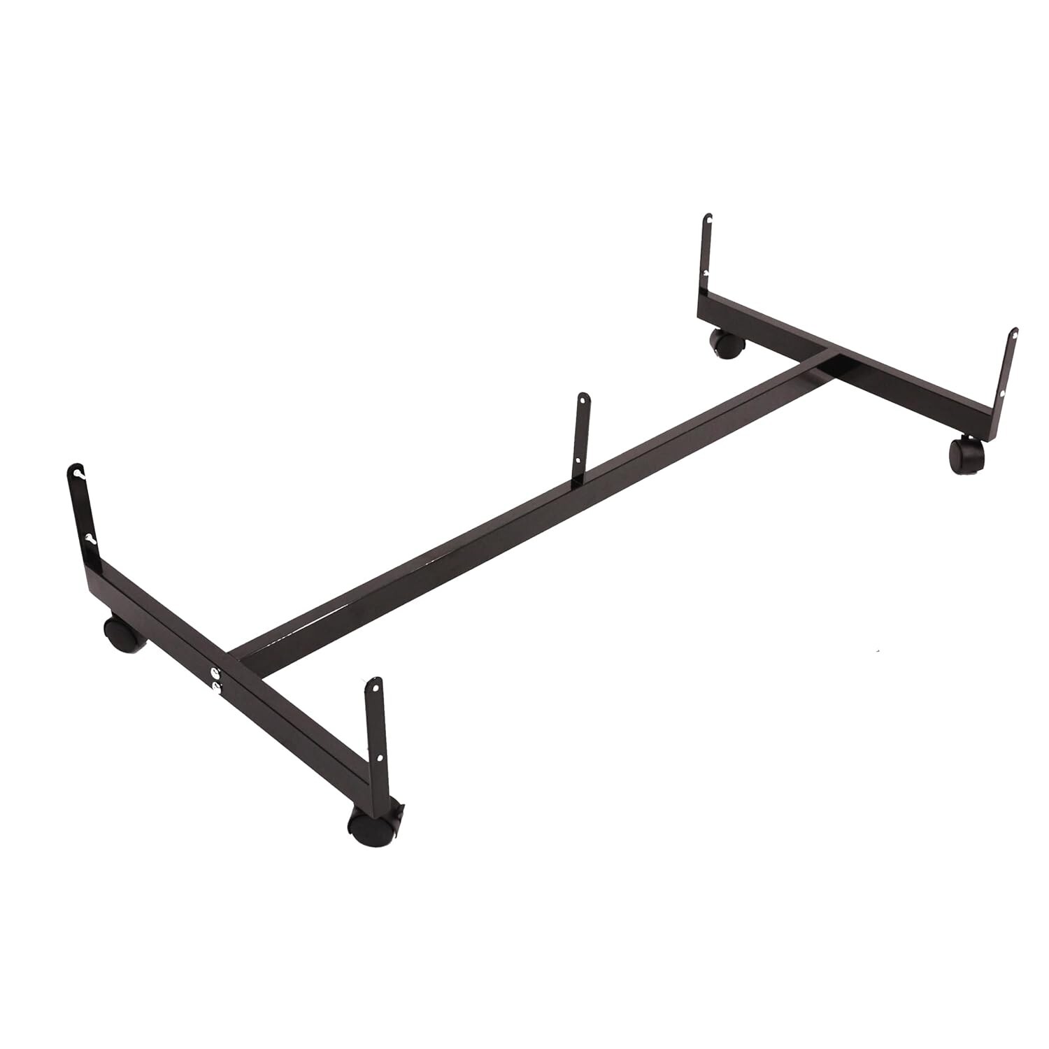 Black Grid Gondola Base Casters Use w Existing 3” on Center Wire Grid Panels