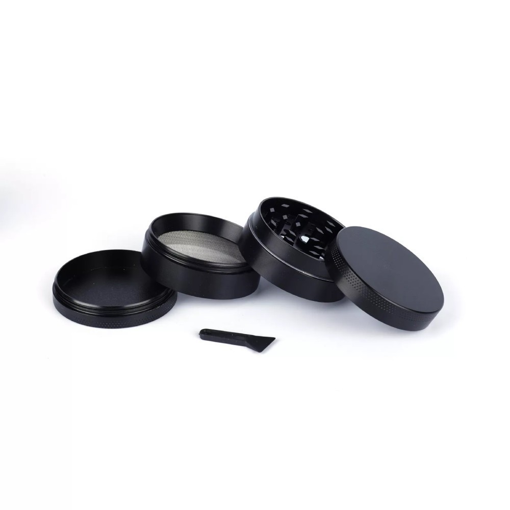 Herb Grinder 4 Layer 3 inch Large Metal Tobacco Crusher Magnetic Tobacco Grinder