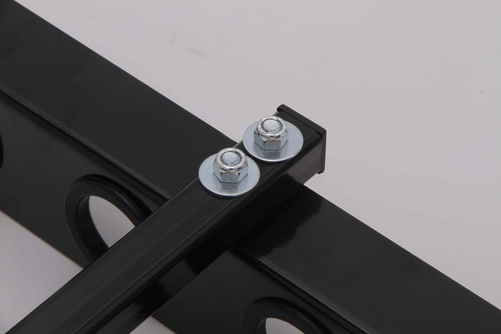 6 - Hole Trailer Shovel Holder – Fits Rakes, Pickaxes and Straight-Handle Tools