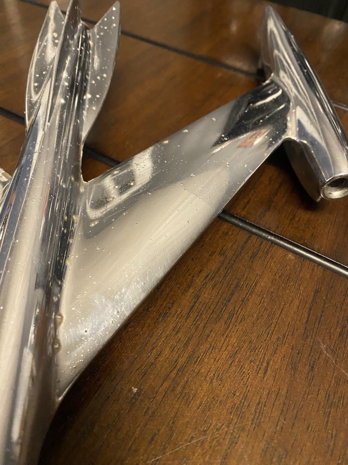 Vintage 1950s OEM Gerity No. 562715 Oldsmobile Jet Rocket 88 Hood Ornament