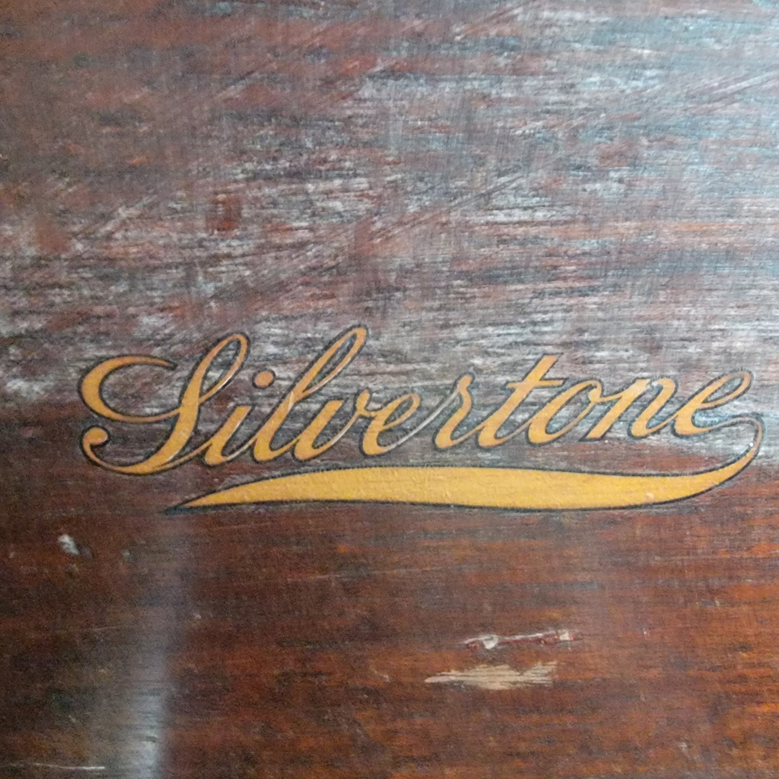 Antique Silvertone King-Hinners NEUTRODYNE in Wood Case 1924 Untested