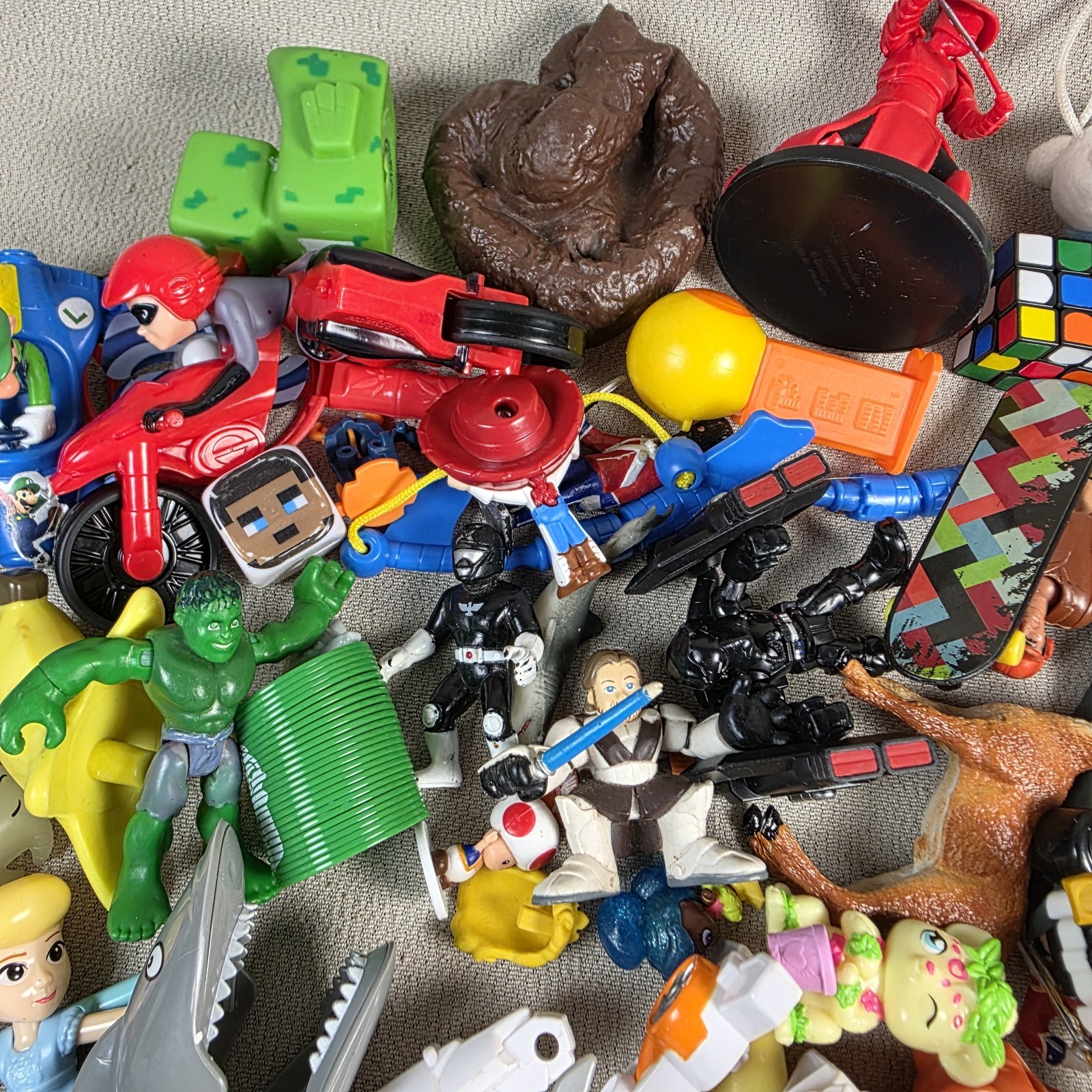 Mixed Lot Of Toys Vtg To Newer AS IS - 4lbs