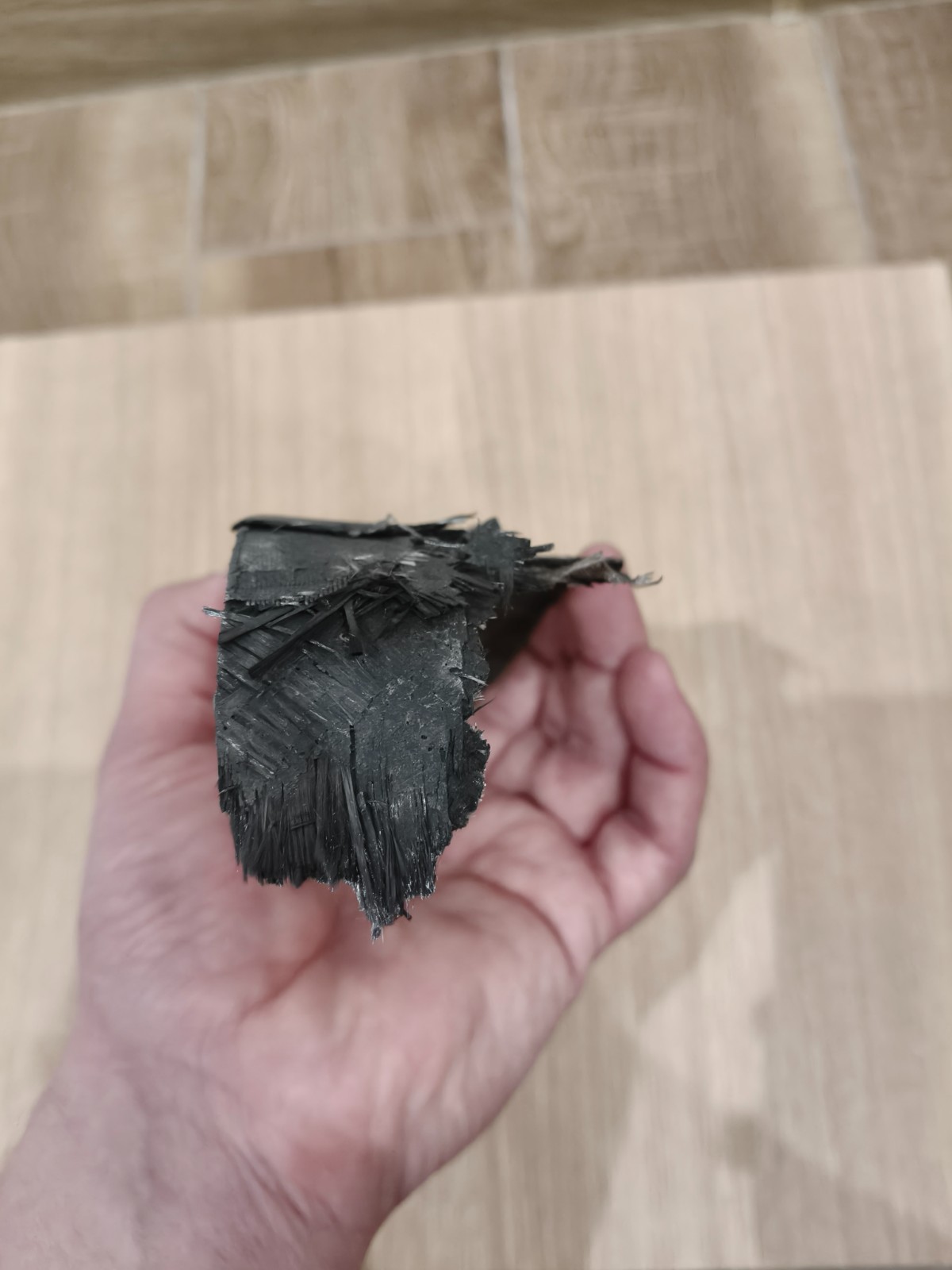 Part of the hull of the Russian Army's Geran-2 combat drone, Shahed. Ukraine