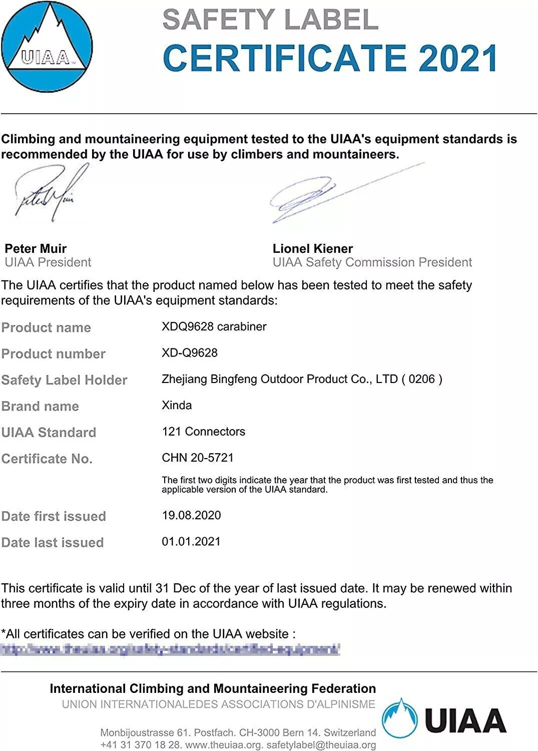 5 Pack Stainless Steel Screw Locking Carabiner Clip 25KN Heavy Duty Springs Hook