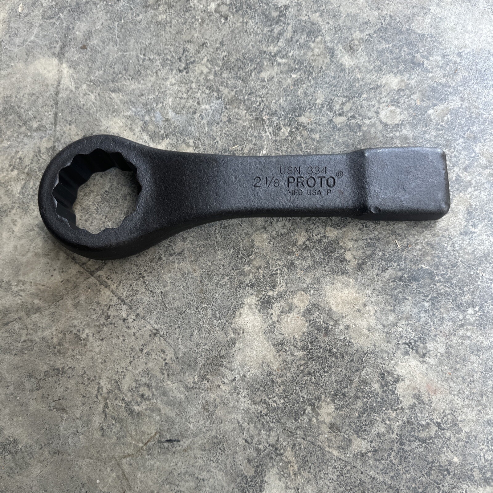 🇺🇸PROTO striking wrench 2 1/8, USN334  Slugger Made In USA.