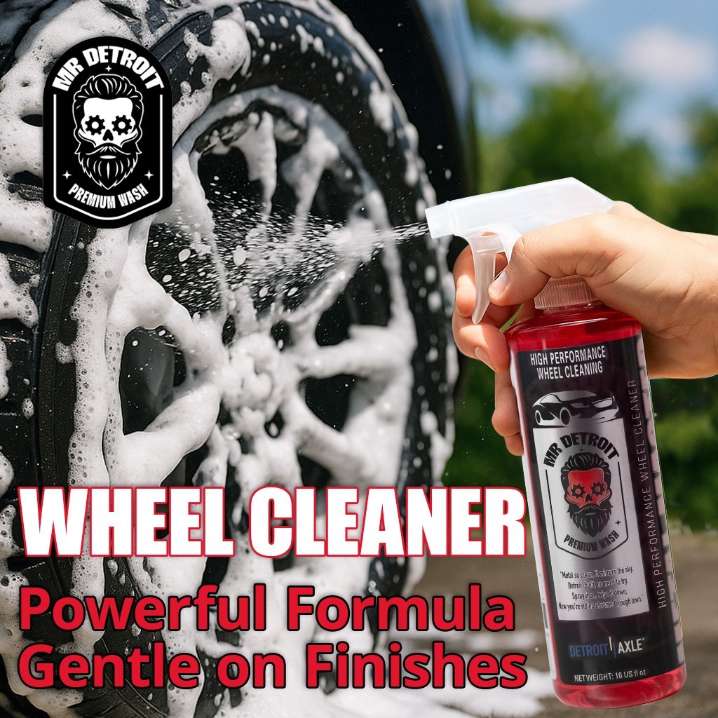 Mr. Detroit - 16oz Wheel Cleaner – Brake Dust Remover Safe for All Rims