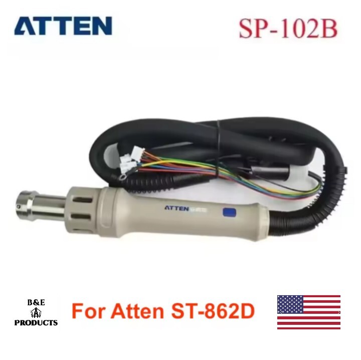 ATTEN St-862D Heat Gun Handle SP-102B Hot Air Gun Accessories 110v