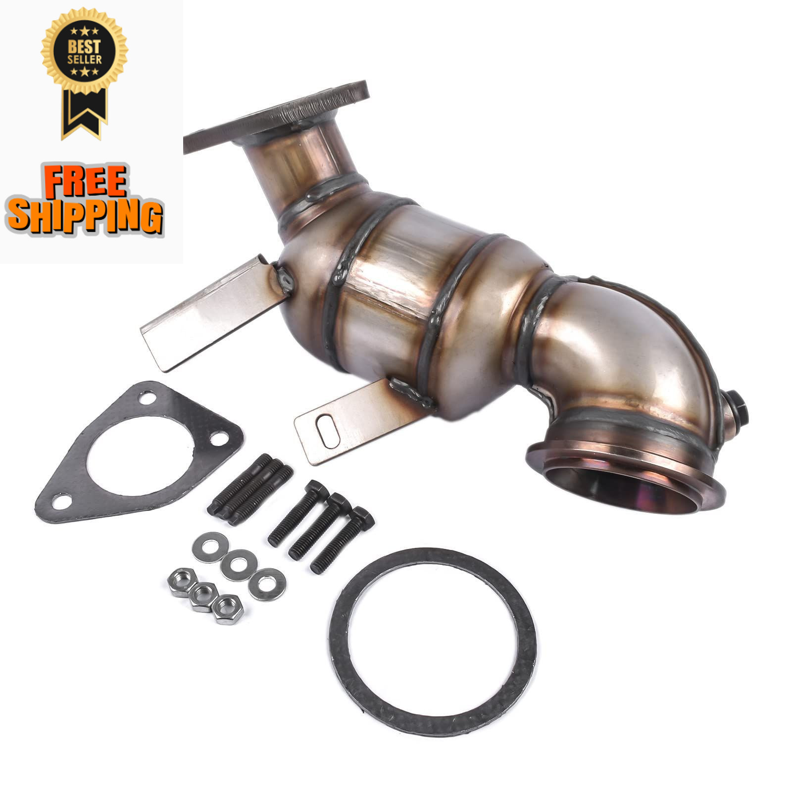 NEWZQ Front Catalytic Converter Compatible with Chevy Cruze 2011-2016 Sonic...