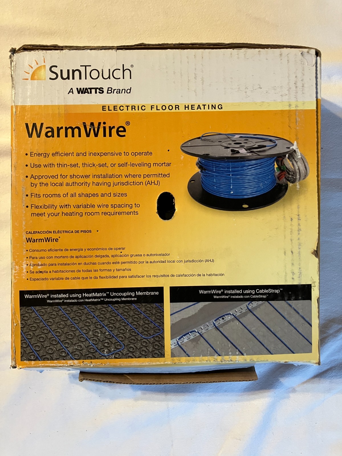 SunTouch 120070WB-RST WarmWire 14AWG, 70 sq ft, Used For HeatMatrix Membrane