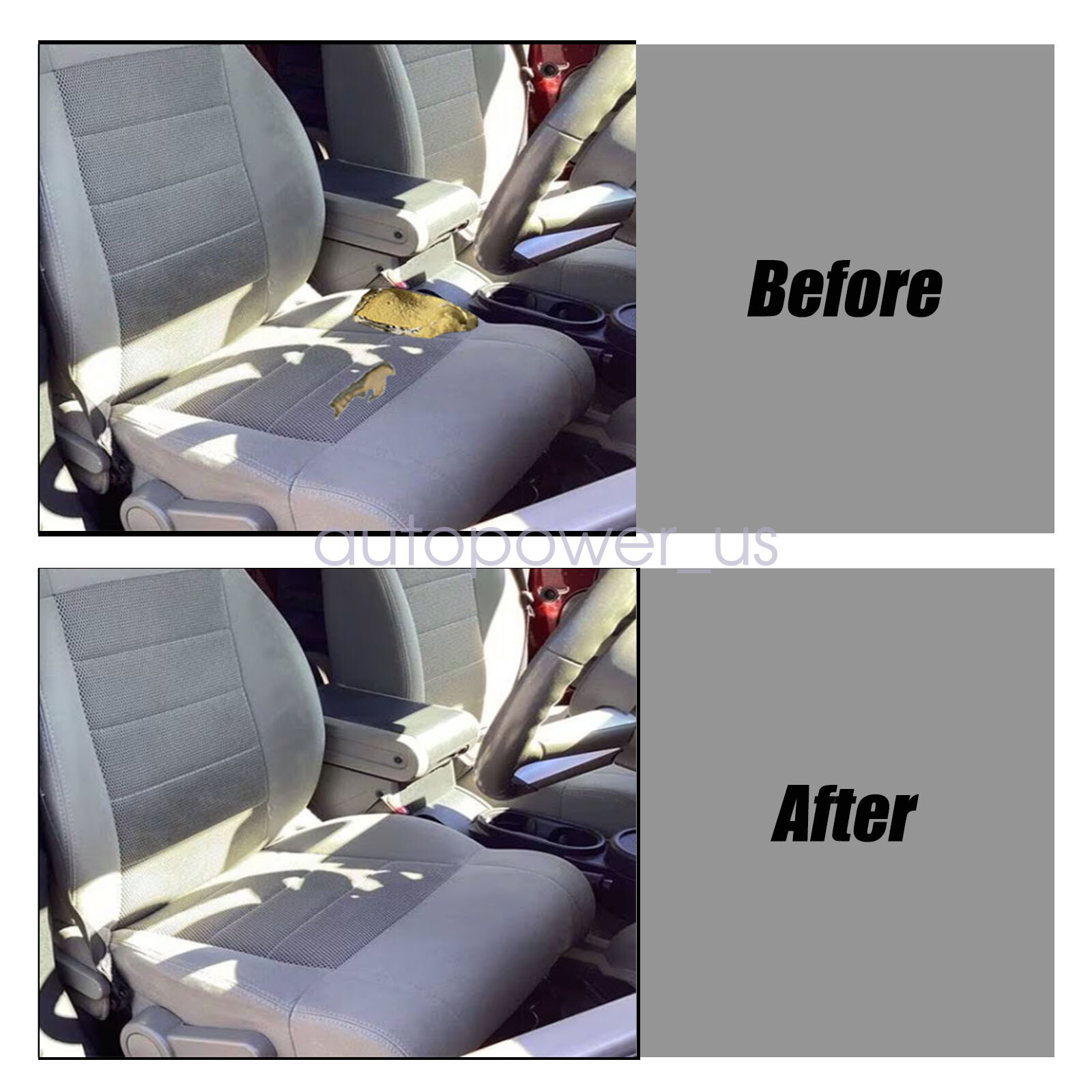 For 2008-2010 Jeep Wrangler Sahara Rubicon Front Cloth Seat Cover & Foam Cushion