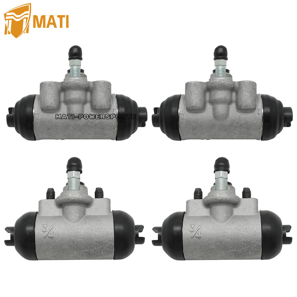 Front& Rear Wheel Cylinder Brake Shoes for Kawasaki Mule 2500 2510 2520 KAF620