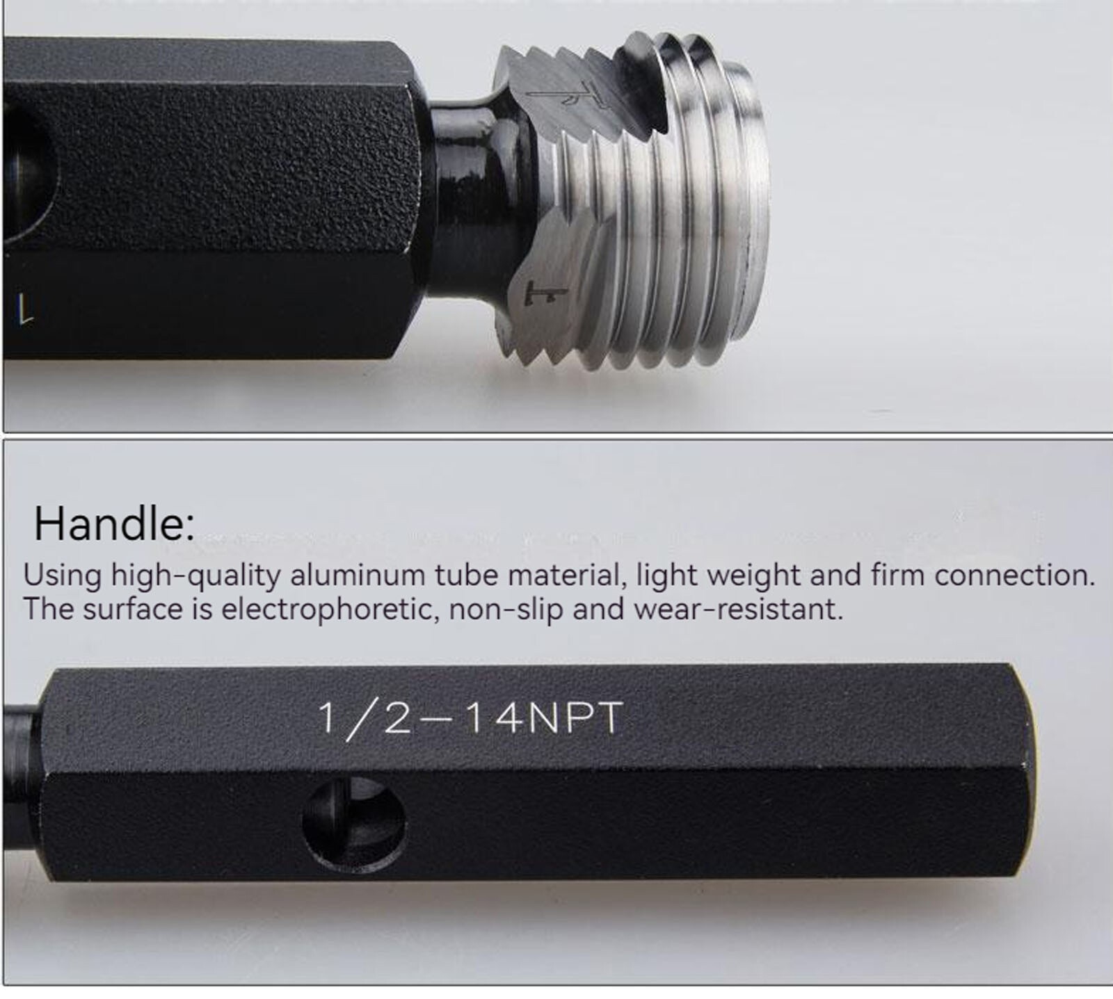 NPT 1/16" 1/8" 1/4" 3/8" 1/2" 3/4" 1" ~ 2" Taper Pipe Plug Thread Gage Gauge