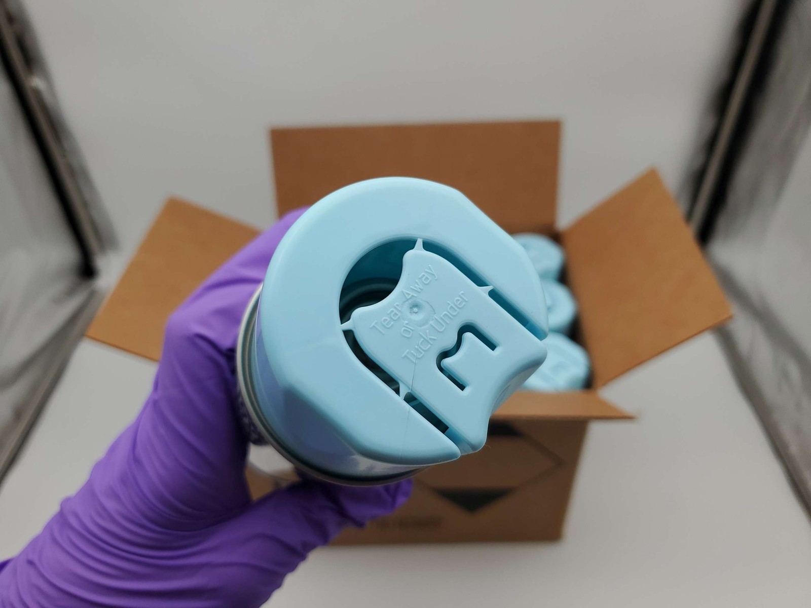 Seymour Inverted Marking Spray Paint Light Blue 16 Oz 16-659 Pack of 12 Cans