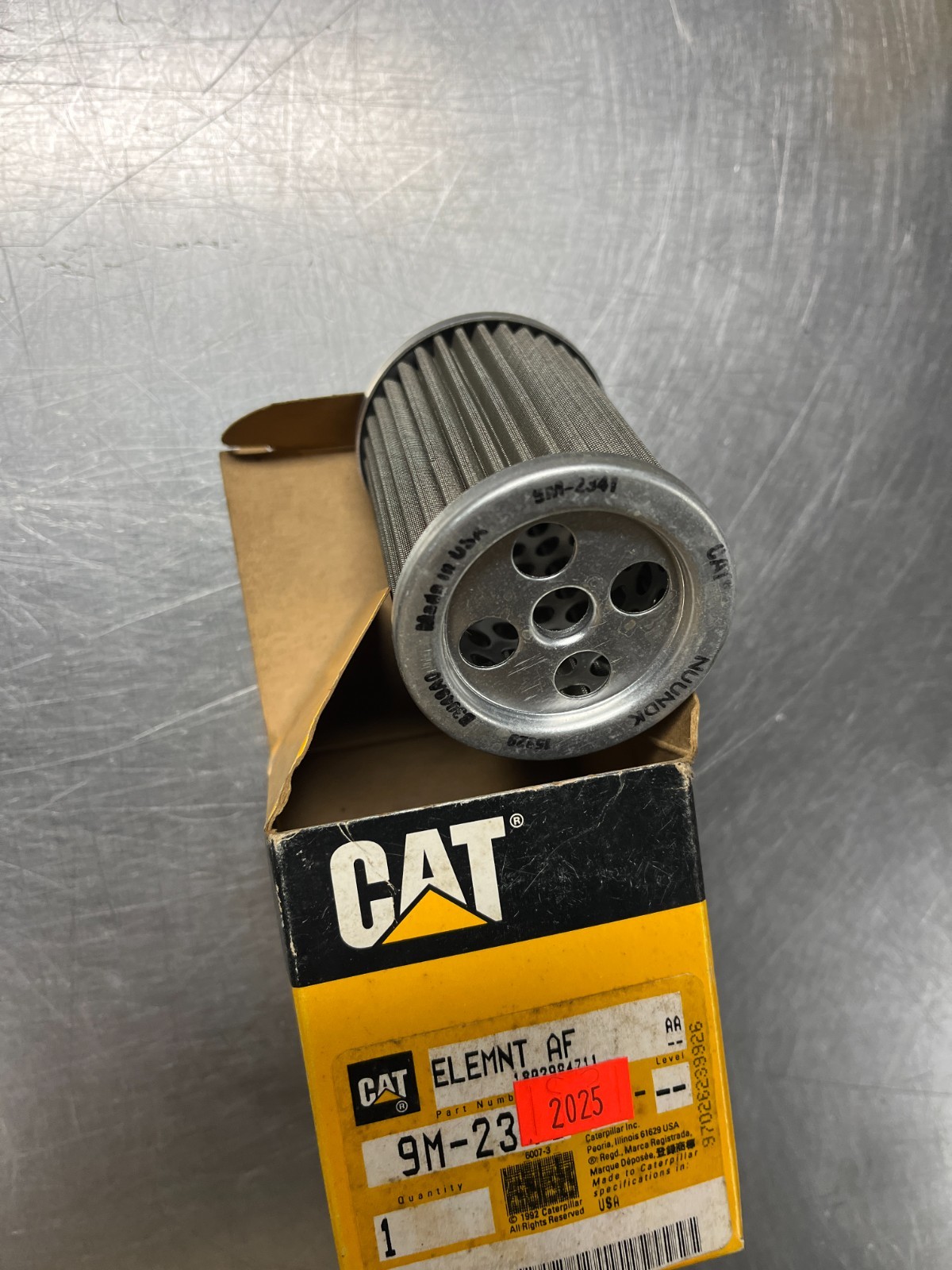 9M-2341 Genuine OEM CAT FILTER ELEMENT Caterpillar 9M2341