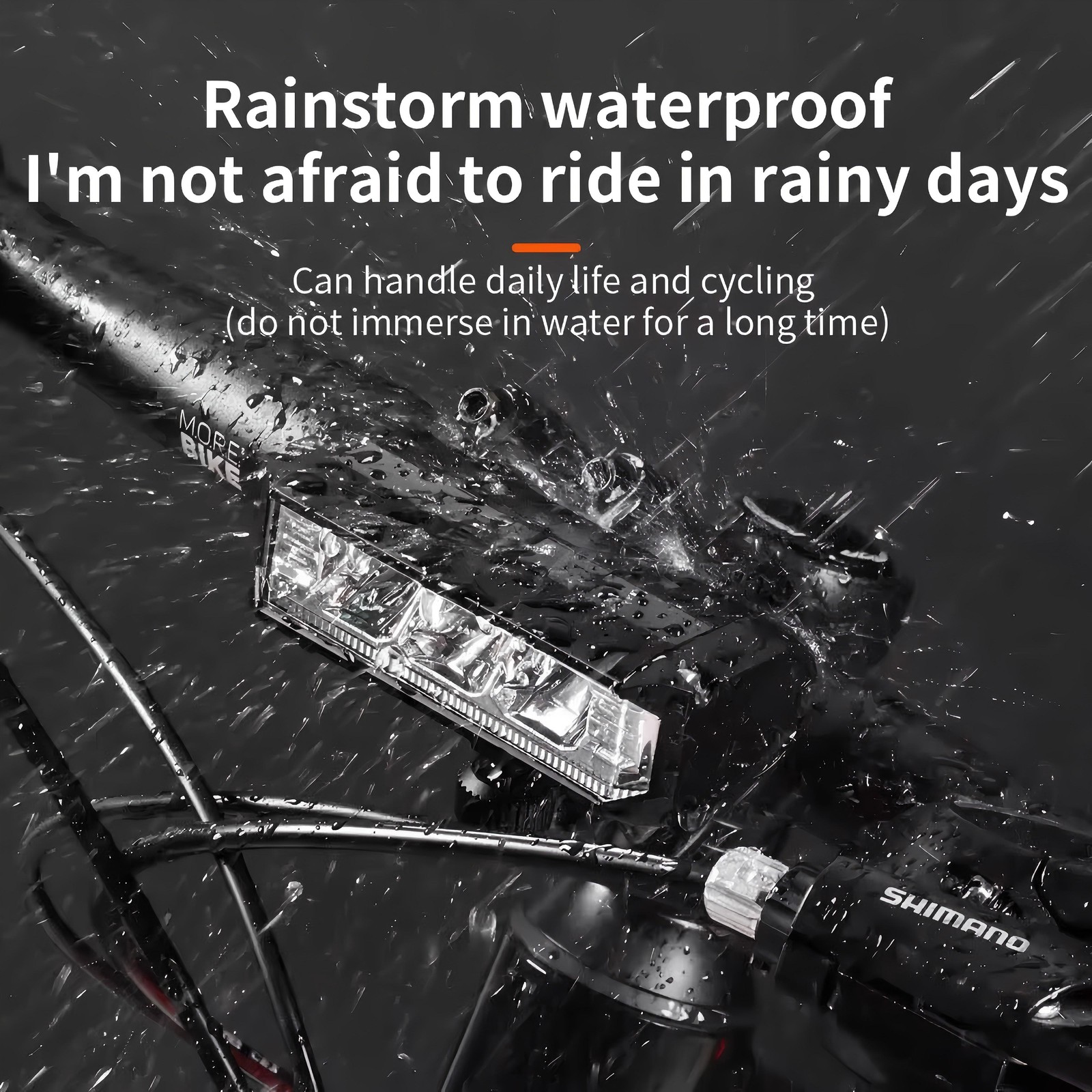 Super Bright LED Bike Light USB Rechargeable Bicycle Front Headlight Waterproof