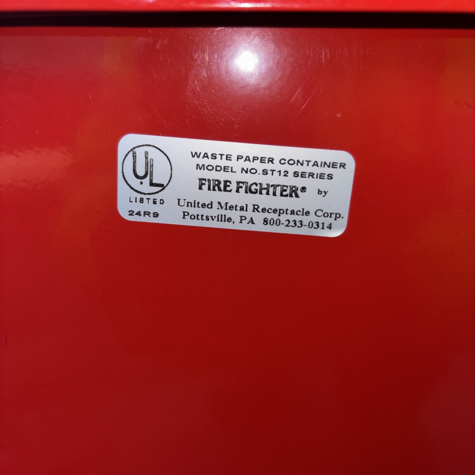 United. STEP CAN DEFENDERS fire fighter