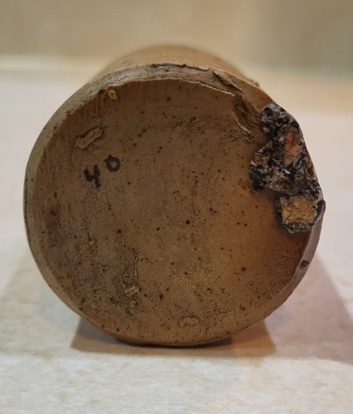 Antique Round Stoneware Ink