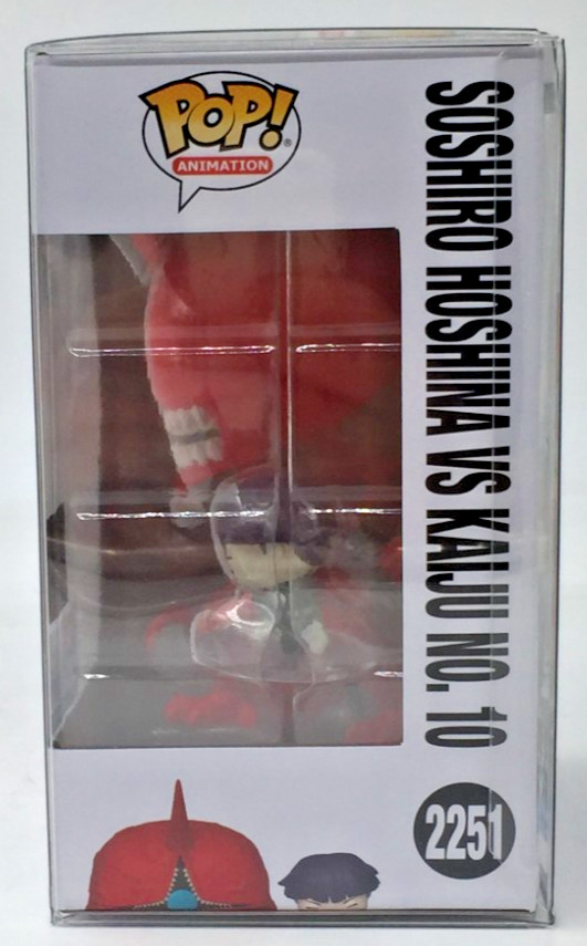 Funko Pop! Kaiju No. 8 Soshiro Vs Kaiju #2251 Chalice CC EX Funko SE W/Protector