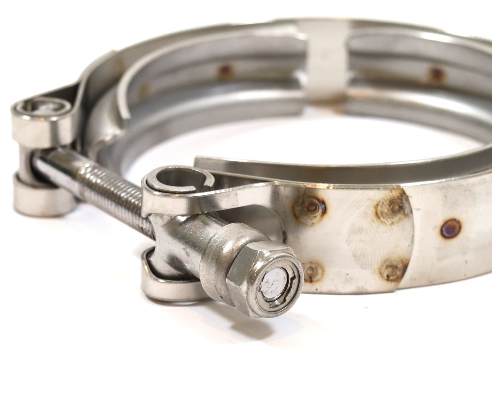 Downpipe to Front Pipe V-Band Clamp 01–16 LB7 LLY LBZ LMM Duramax 2500HD 3500HD