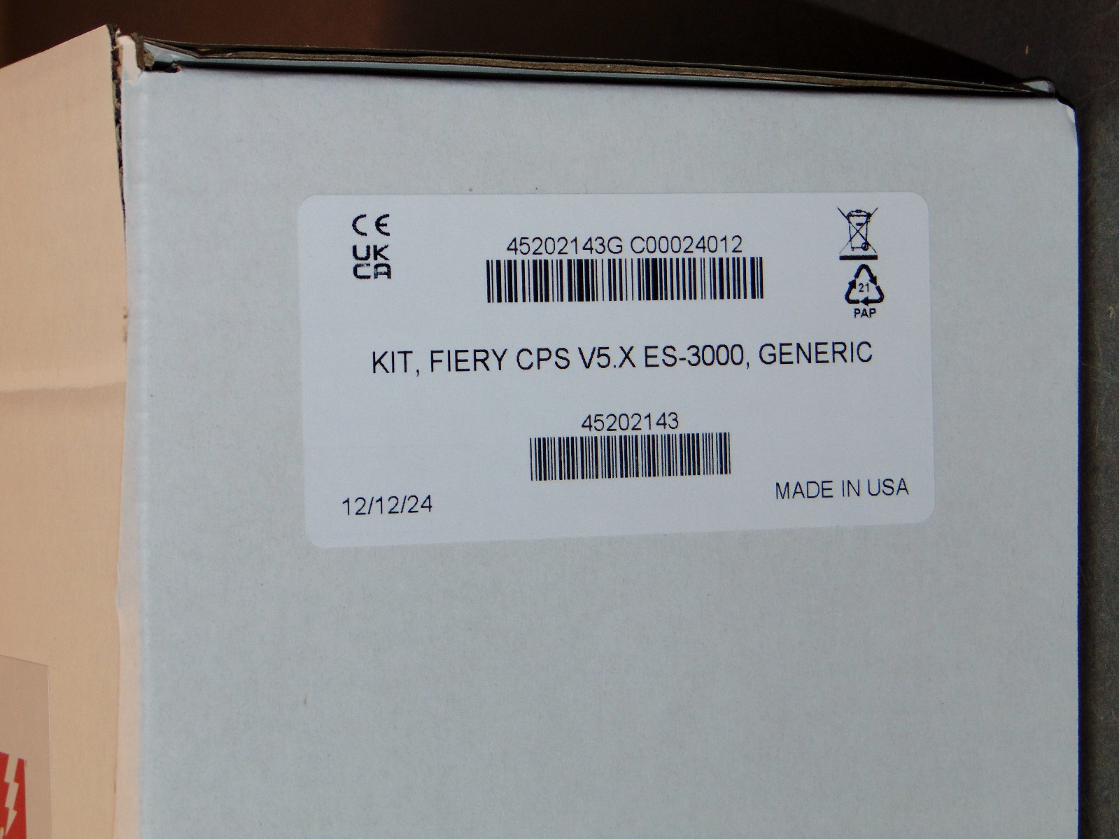 NEW EFI ES-3000 FIERY Spectrophotometer Kit with Software