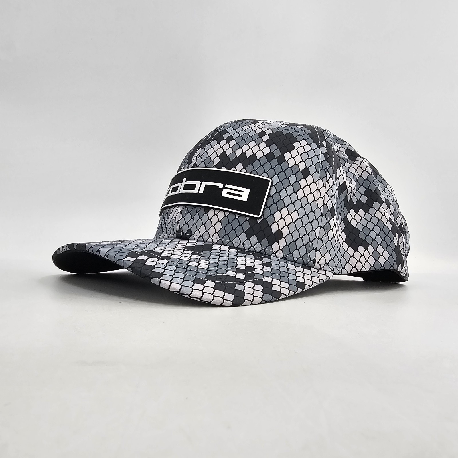 Cobra Tour Tech Golf Cap Snakeskin Camo Mens Snapback Multicolor NEW