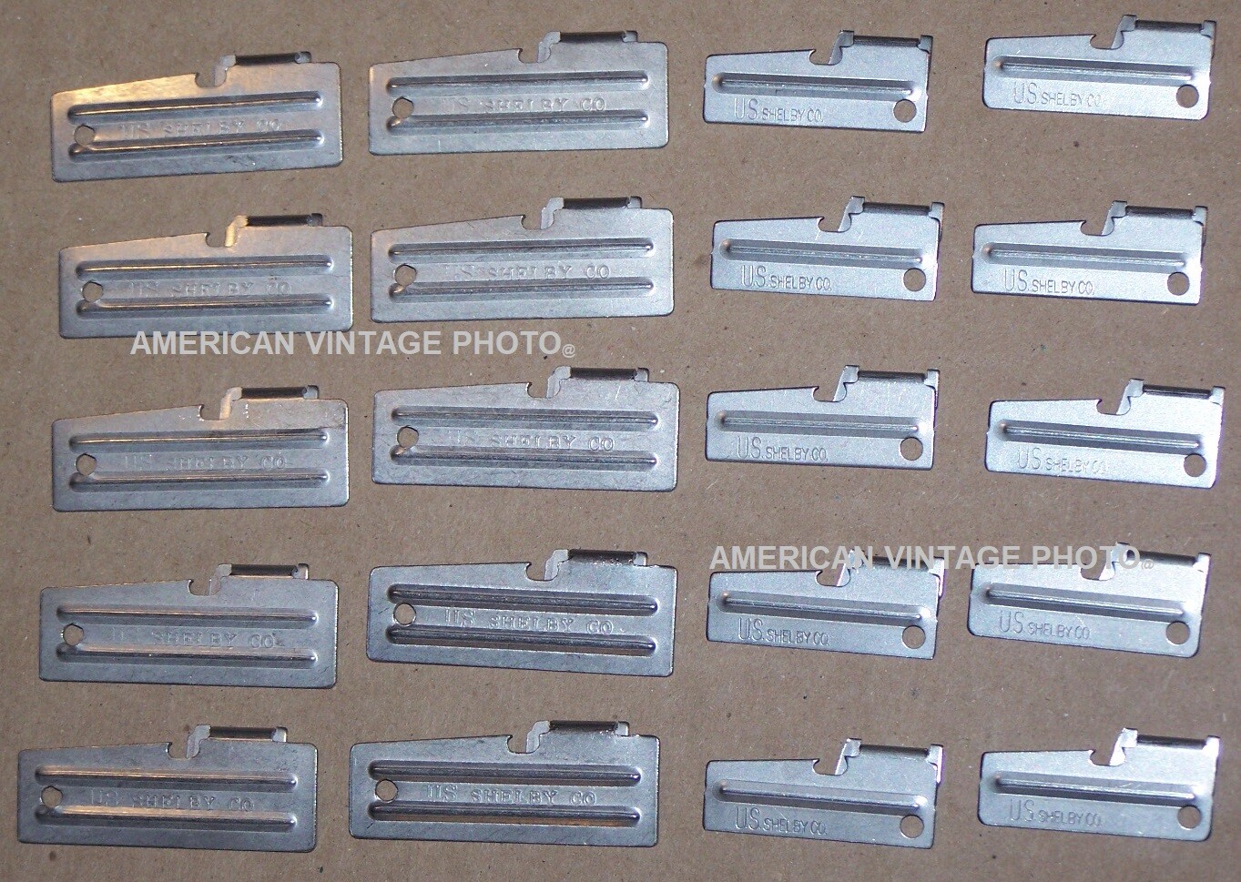20 Pack P38 & P51 Can Opener Shelby USA Military f Camping Hiking Survival Mess