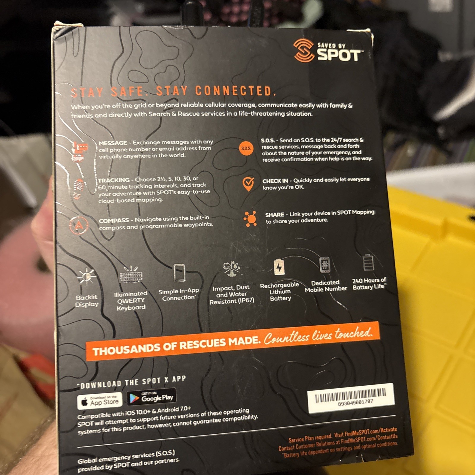 SPOT X 2-Way Satellite Messenger Brand New