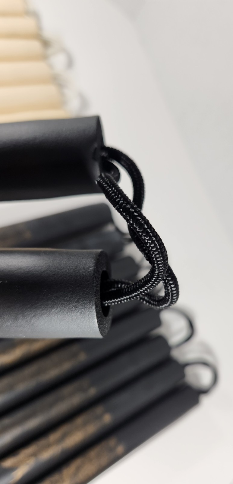 LOT OF 9 FOAM NUNCHUCKS WHITE AND BLACK DRAGONS 12” TAIWAN R.O.C.