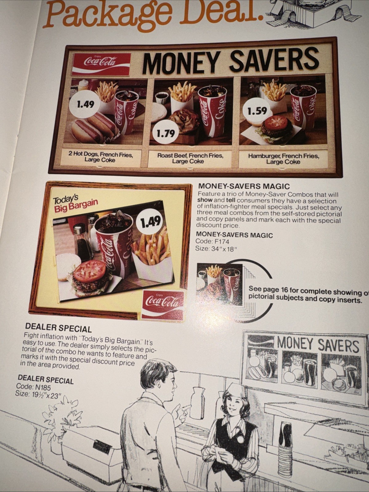 1982 Coca Cola Fountain Sales Advertising Manual