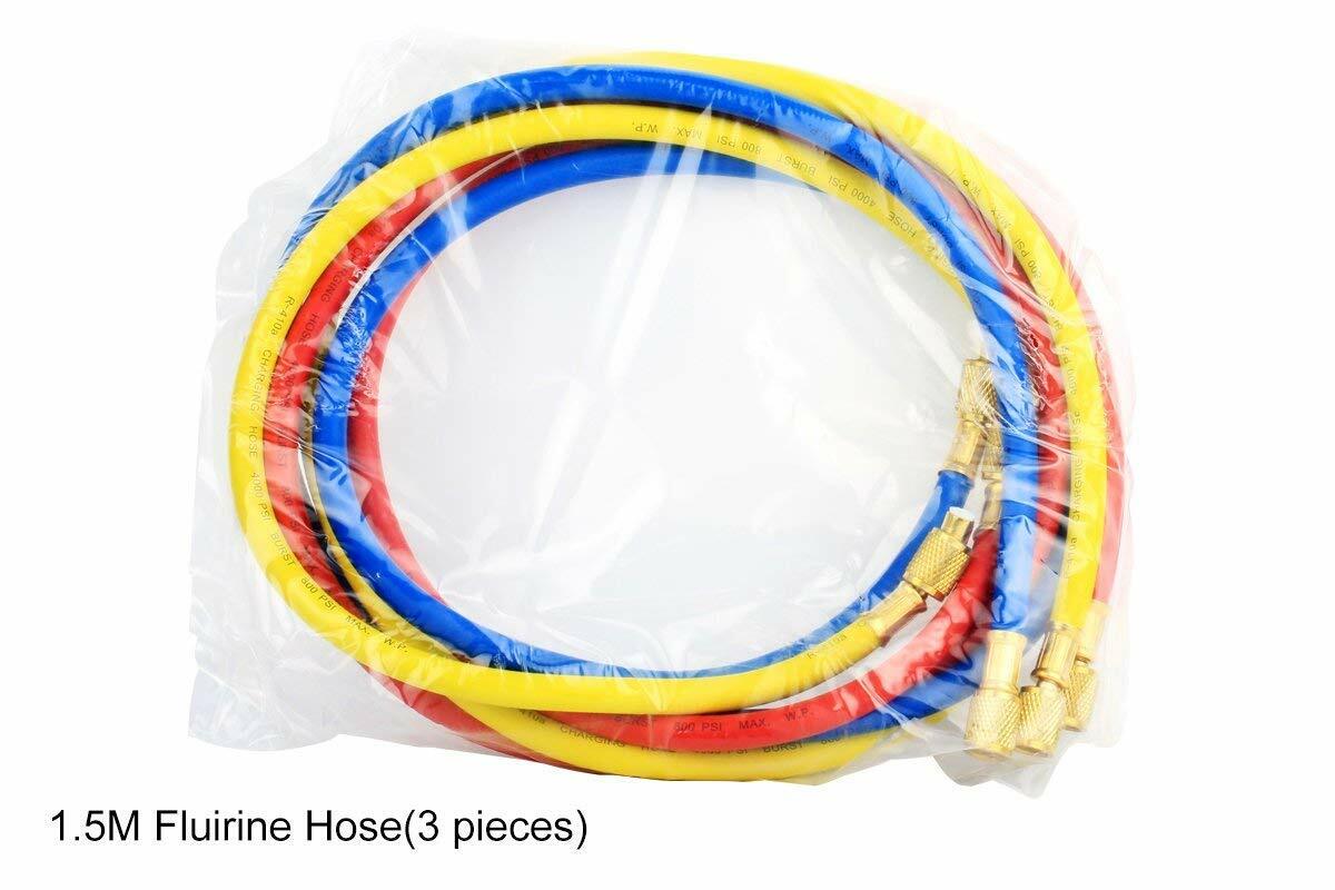 Elitech DMG-1 Digital Pressure Gauge Dual-table Valve High Accuracy HVAC