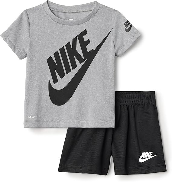 Nike Boys' Dri-FIT Futura Tee Mesh Shorts Set Size 7