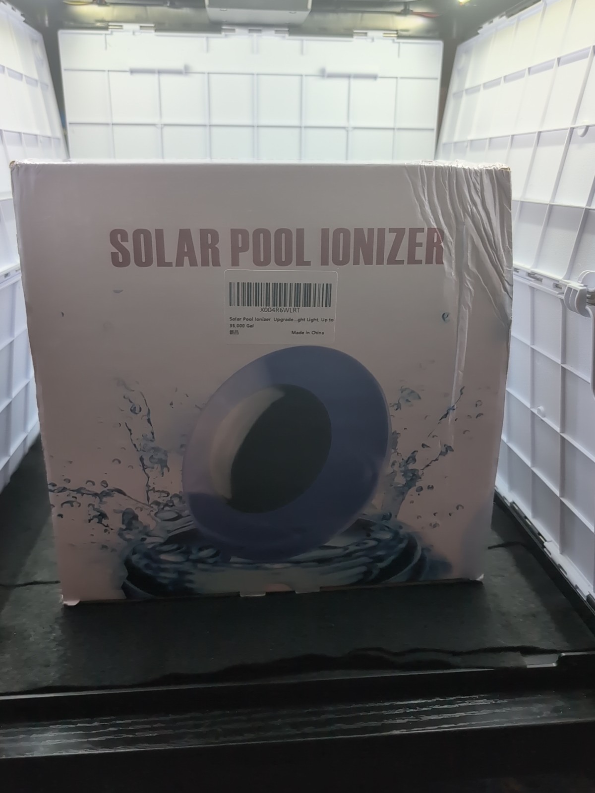 Solar Pool Ionizer Chlorine-Free Sun Shock & Water Purifier Up to 35,000 Gal