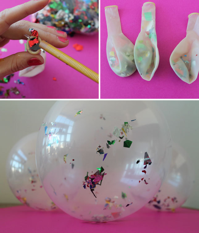 DIY 7" 12" 36" Clear Latex Balloons Confetti Ballon Party Supplies Baby Shower