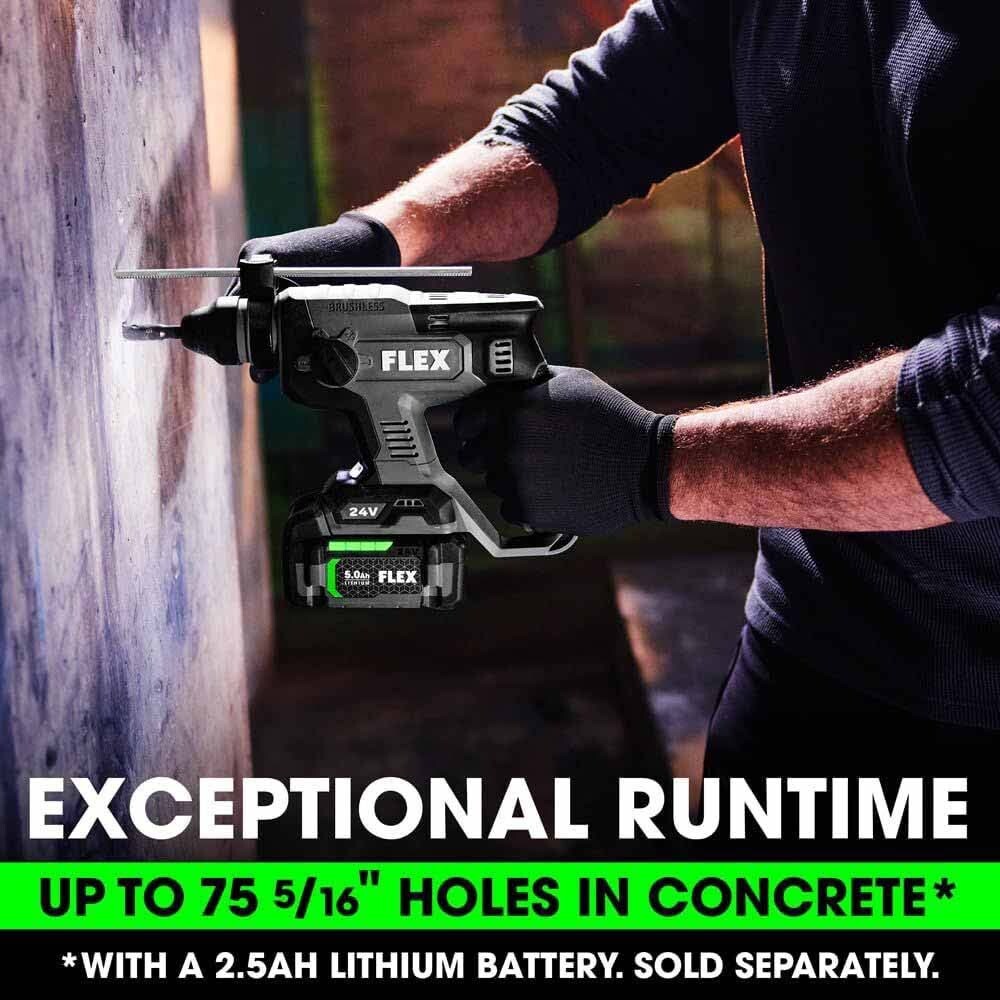 Flex FX1531-Z 24V Cordless Brushless 7/8" SDS Plus Rotary Hammer (Bare Tool)